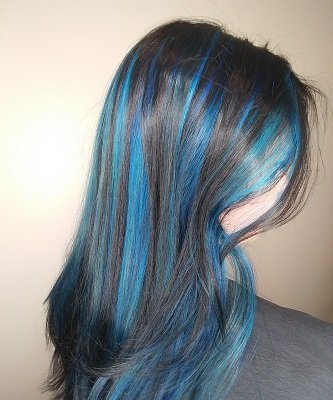 Cut & Color- Dimensional Blues by Rachel